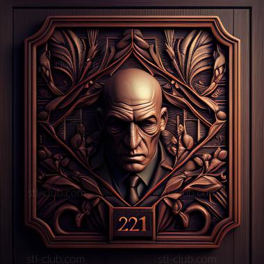 3D модель Игра Hitman 2 (STL)